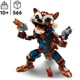 LEGO Marvel - Rocket et Bébé Groot, Jouets de construction 76282