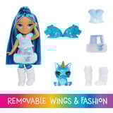 MGA Entertainment Rainbow High Littles Fantasy Fairies - Sapphire, Poupée 