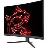 MSI  27" Moniteur gaming incurvé  Noir