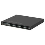 Netgear M4350-48G4XF Géré L3 Gigabit Ethernet (10/100/1000) Connexion Ethernet, supportant l'alimentation via ce port (PoE) 1U Noir, Switch Géré, L3, Gigabit Ethernet (10/100/1000), Connexion Ethernet, supportant l'alimentation via ce port (PoE), Grille de montage, 1U