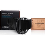 Noctua NH-D15S chromax.black, Refroidisseur CPU Noir, Connecteur de ventilateur PWM à 4 broches