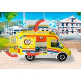 PLAYMOBIL City Life - Ambulance avec effets lumineux et sonore, Jouets de construction 71202
