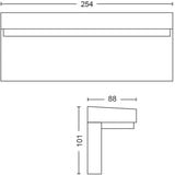 Philips Hue Hue White & Color Ambiance Nyro Applique murale, Lumière LED Noir