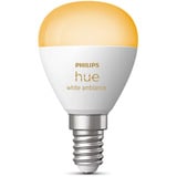 Philips Hue White Ambiance E14 - Lampe Intelligente Forme Goutte - 470, Lampe à LED 