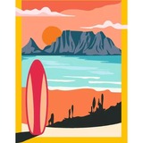 Ravensburger CreArt - Coucher de soleil à la plage, Peinture 