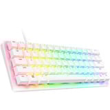 Razer Huntsman V3 Pro Mini RGB clavier gaming Blanc, Layout DE (QWERTZ), Razer Analog Optical Gen 2, 60%