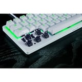 Razer Huntsman V3 Pro Mini RGB clavier gaming Blanc, Layout DE (QWERTZ), Razer Analog Optical Gen 2, 60%