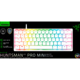 Razer Huntsman V3 Pro Mini, clavier gaming Blanc, Layout DE, Razer Analog Optical Gen 2