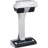 Ricoh ScanSnap SV600 Scanner aérien 285 x 218 DPI A3 Noir, Blanc 432 x 300 mm, 285 x 218 DPI, Niveau de gris, Monochrome, Scanner aérien, Noir, Blanc, CCD (dispositif à transfert de charge)