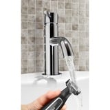 Rowenta TN6000 Noir, Argent 4 Lithium-Ion (Li-Ion), Tondeuse à barbe Noir/Argent, Noir, Argent, 0,4 mm, 5 mm, 3,2 cm, 2 mm, Acier inoxydable