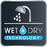 Rowenta TN6000 Noir, Argent 4 Lithium-Ion (Li-Ion), Tondeuse à barbe Noir/Argent, Noir, Argent, 0,4 mm, 5 mm, 3,2 cm, 2 mm, Acier inoxydable