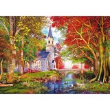 Schmidt Spiele Chapelle dans la magie d'automne, Puzzle 
