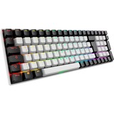 Sharkoon clavier gaming Blanc, Layout DE, Gateron Yellow