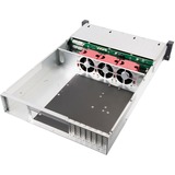 SilverStone RM22-312 Boîtier disque dur/SSD Acier inoxydable 2.5/3.5" Noir, Boîtier disque dur/SSD, 2.5/3.5", SAS, SAS-2, SAS-3, SATA, Série ATA II, Série ATA III, 12 Gbit/s, Échange à chaud, Acier inoxydable