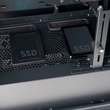SilverStone  boîtier midi tower Noir | 2x USB-A | 1x USB-C | Window