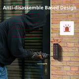 SwitchBot Clavier tactile, Contrôle d'accès Noir