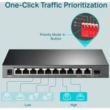 TP-Link TL-SG1210MP commutateur réseau Non-géré Gigabit Ethernet (10/100/1000) Connexion Ethernet, supportant l'alimentation via ce port (PoE) Noir, Switch Non-géré, Gigabit Ethernet (10/100/1000), Connexion Ethernet, supportant l'alimentation via ce port (PoE)