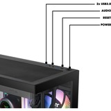 Thermaltake PC-000068-DE, PC gaming Noir