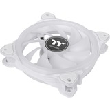 Thermaltake Ventilateur Radiateur SWAFAN 14 RGB TT Premium Edition Blanc (Pack de 3 ventilateurs) ventilateurs de boîtier Blanc, 3 pièces, 140 x 140 x 25 mm
