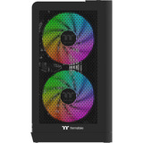 Thermaltake View 390 Air boîtier midi tower Noir | 2x USB-A | 1x USB-C | Verre Trempé