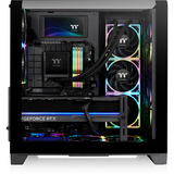 Thermaltake View 390 Air boîtier midi tower Noir | 2x USB-A | 1x USB-C | Verre Trempé
