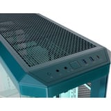 Thermaltake View 600 TG Transformative Teal boîtier big tower sarcelle | 2x USB-A | 1x USB-C | Verre Trempé