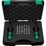 Wera 7440/41 Jeu de tournevis dynamométriques Kraftform 0,3-3,0 Nm Noir/Vert, 26 pièces
