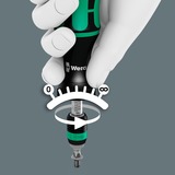 Wera 7440/41 Jeu de tournevis dynamométriques Kraftform 0,3-3,0 Nm Noir/Vert, 26 pièces