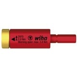 Wiha Adaptateur couple easyTorque électrique 1,2 Nm Rouge/Jaune