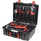 Wiha Coffret d'outils Basic L mécanicien, Set d'outils Noir/Rouge