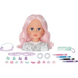 ZAPF Creation BABY born Styling Head Artist, Maquillage et tête à coiffer BABY born Styling Head Artist, Tête de poupée pour maquillage/coiffure, Femelle, 3 an(s), Multicolore