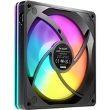 be quiet! Light Wings Pro IO 140mm Expansion ventilateur de boîtier RGB  Noir, 140 x 140 x 28 mm
