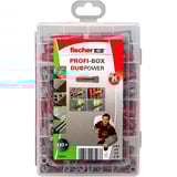 fischer 538621, Cheville Gris clair/Rouge