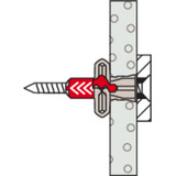 fischer Cheville DuoPower 8x40 S Gris clair/Rouge