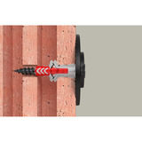 fischer Cheville DuoPower 8x40 S Gris clair/Rouge