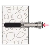 fischer Cheville SX Plus 6x30 PH TX Gris clair