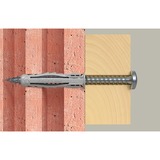 fischer SX Plus 6x30 PH TX, 567935, Cheville Gris clair