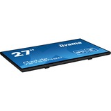 iiyama ProLite T2755MSC-B1 écran plat de PC 68,6 cm (27") 1920 x 1080 pixels Full HD LED Écran tactile Dessus de table Noir Moniteur Noir (Mat), 1x DisplayPort, 1x HDMI, 2x USB-A, 68,6 cm (27"), 1920 x 1080 pixels, Full HD, LED, 5 ms, Noir