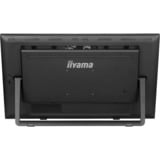 iiyama ProLite T2755MSC-B1 écran plat de PC 68,6 cm (27") 1920 x 1080 pixels Full HD LED Écran tactile Dessus de table Noir Moniteur Noir (Mat), 1x DisplayPort, 1x HDMI, 2x USB-A, 68,6 cm (27"), 1920 x 1080 pixels, Full HD, LED, 5 ms, Noir