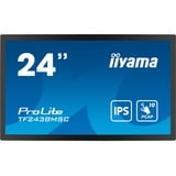 iiyama ProLite TF2438MSC-B1 23.8" Moniteur tactile  Noir, Touch, HDMI, DisplayPort, Audio