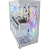 ALTERNATE ALT-ICUECS-INT-002, PC gaming Blanc/transparent