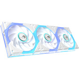 ASUS ROG Eurux GR120 ARGB ventilateurs de boîtier Blanc, 3 pièces, 122 x 120 x 30 mm