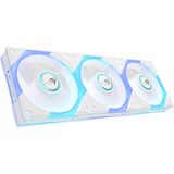 ASUS ROG Eurux GR120 ARGB ventilateurs de boîtier Blanc, 3 pièces, 122 x 120 x 30 mm