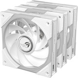 ASUS ROG Eurux GR120 ARGB ventilateurs de boîtier Blanc, 3 pièces, 122 x 120 x 30 mm