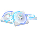 ASUS ROG Eurux GR120 ARGB ventilateurs de boîtier Blanc, 3 pièces, 122 x 120 x 30 mm