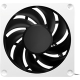 Alphacool Apex Stealth Metal, Ventilateur de boîtier Blanc/Noir, Connecteur PWM à 4 broches pour le ventilateur