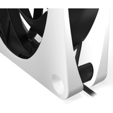 Alphacool Apex Stealth Metal, Ventilateur de boîtier Blanc/Noir, Connecteur PWM à 4 broches pour le ventilateur