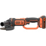 BLACK+DECKER BCG720M1-QW, Meuleuse d'angle Noir/Orange