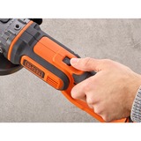 BLACK+DECKER BCG720M1-QW, Meuleuse d'angle Noir/Orange