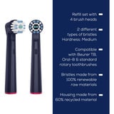 Beurer 10528, Tête brosse à dent électrique Bleu foncé